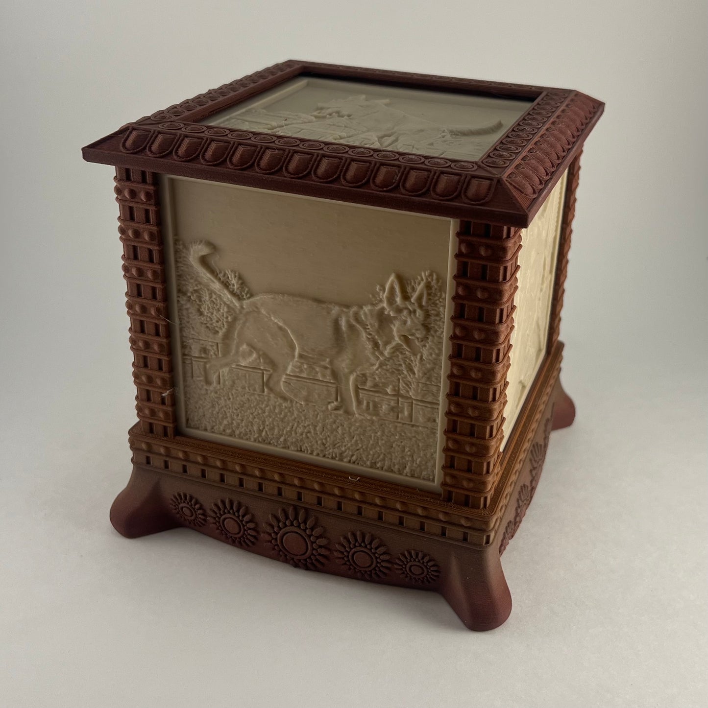 Gothic Style Lithophane Photo Box