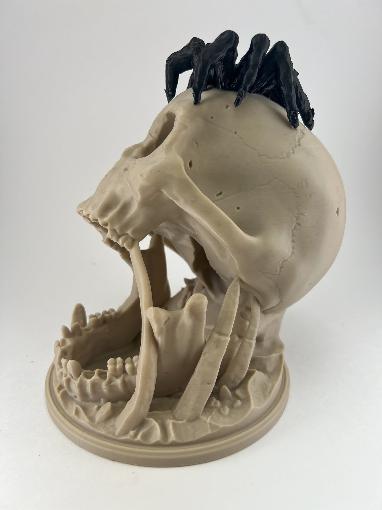 Skull and Spider Dice Tower