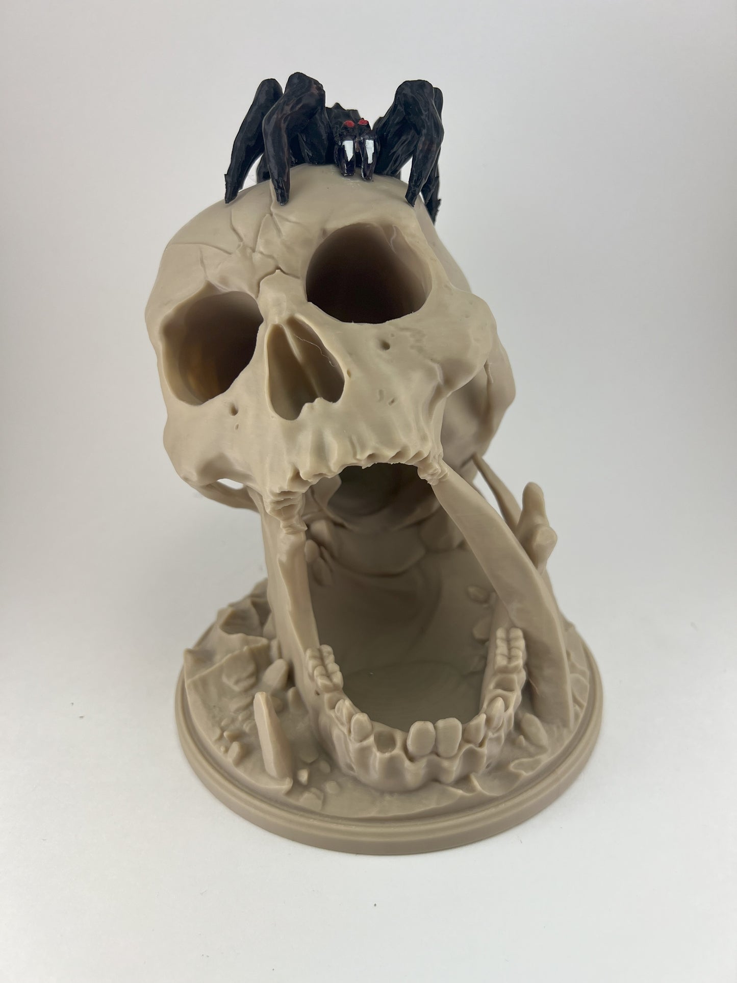 Skull and Spider Dice Tower